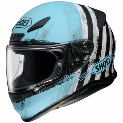 Cască Moto Integrală SHOEI NXR SHOREBREAK TC-2 · Albastru / Negru / Alb  - 0