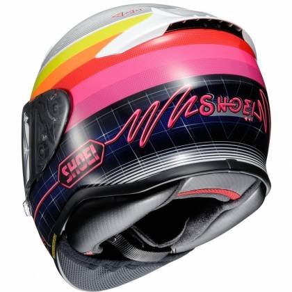 Cască Moto Integrală SHOEI NXR ZORK TC-7 · Negru / Alb / Albastru / Roșu  - 2