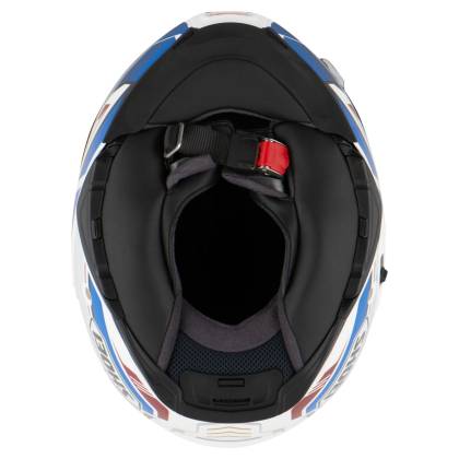 Cască Moto Flip-Up SHOEI NEOTEC-II RESPECT TC-10 · Negru / Albastru / Alb / Roșu  - 7