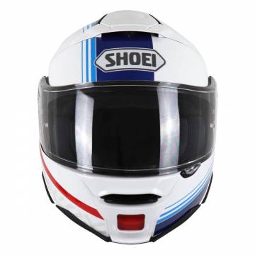 Cască Moto Flip-Up SHOEI NEOTEC-II SEPARATOR TC-10 · Alb / Albastru / Roșu  - 2