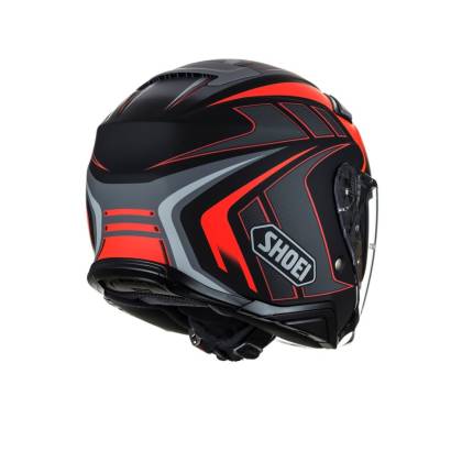 Casca Moto Open Face SHOEI J-CRUISE II AGLERO TC-1 · Roșu / Negru / Gri  - 6