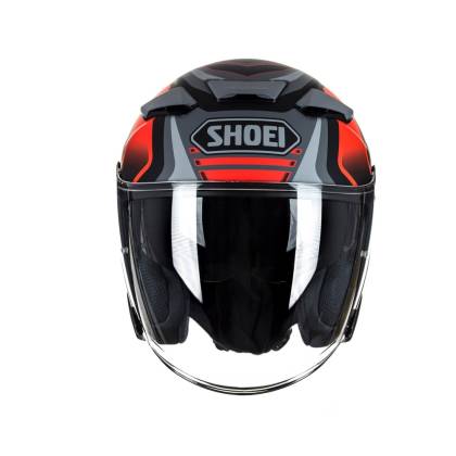 Casca Moto Open Face SHOEI J-CRUISE II AGLERO TC-1 · Roșu / Negru / Gri  - 1