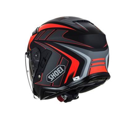 Casca Moto Open Face SHOEI J-CRUISE II AGLERO TC-1 · Roșu / Negru / Gri  - 4