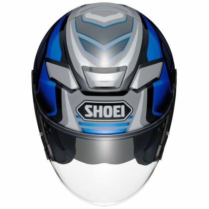Casca Moto Open Face SHOEI J-CRUISE II AGLERO TC-2 · Albastru / Negru / Gri  - 12