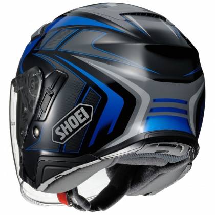 Casca Moto Open Face SHOEI J-CRUISE II AGLERO TC-2 · Albastru / Negru / Gri  - 10