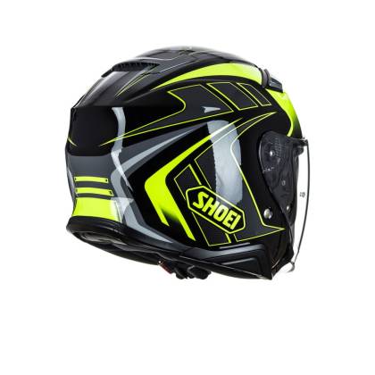 Casca Moto Open Face SHOEI J-CRUISE II AGLERO TC-3 · Galben / Negru / Gri  - 6