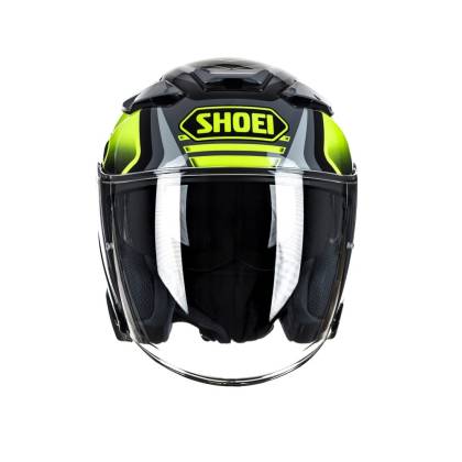 Casca Moto Open Face SHOEI J-CRUISE II AGLERO TC-3 · Galben / Negru / Gri  - 1