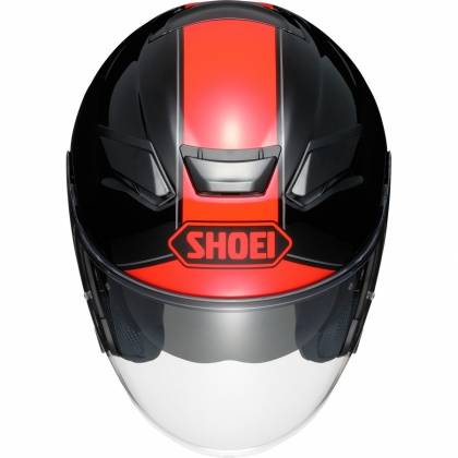 Casca Moto Open Face SHOEI J-CRUISE II ADAGIO TC-1 · Roșu / Negru  - 10