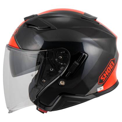 Casca Moto Open Face SHOEI J-CRUISE II ADAGIO TC-1 · Roșu / Negru  - 3