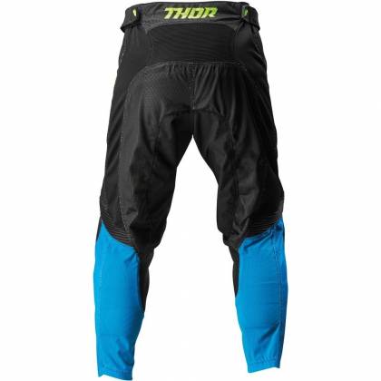 Pantaloni Enduro - Cross THOR PULSE AIR · Negru / Albastru  - 2