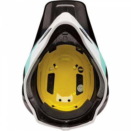 Cască Enduro - Cross THOR SECTOR BOMBER MIPS S9 · Negru / Verde / Alb  - 2