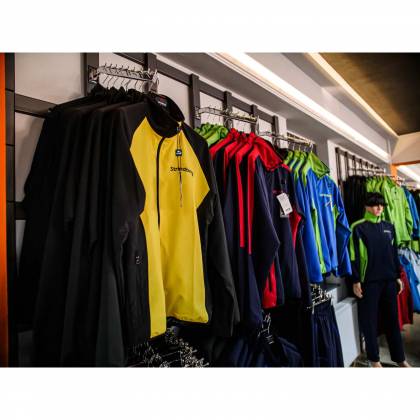 Bluză Trening STRINDBERG 2108/8 · Galben / Negru  - 1