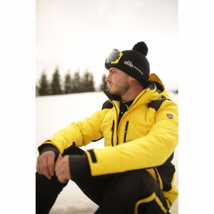 Căciulă cu Mot STRINDBERG 4052 · Negru  - 3