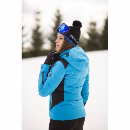 Geacă Outdoor / Schi Puf Damă STRINDBERG 5128T, Toraydelfy · Albastru / Negru  - 4