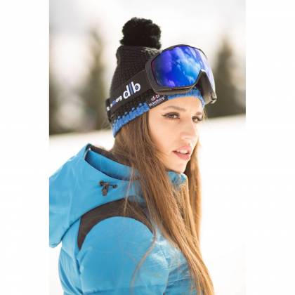 Geacă Outdoor / Schi Puf Damă STRINDBERG 5128T, Toraydelfy · Albastru / Negru  - 3