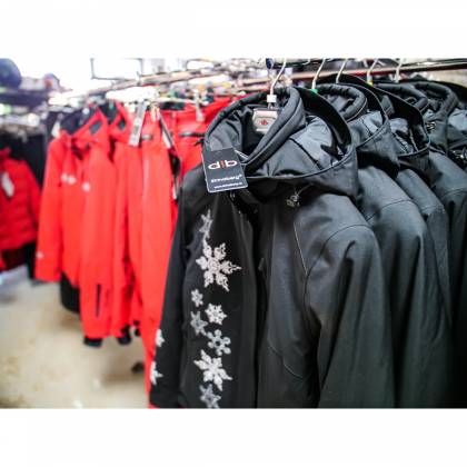 Geacă Outdoor / Schi Damă cu Motive STRINDBERG 5047D, Dermizax · Negru  - 8