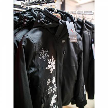 Geacă Outdoor / Schi Damă cu Motive STRINDBERG 5047D, Dermizax · Negru  - 6