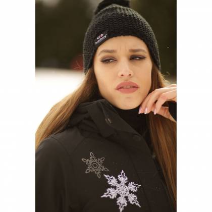 Geacă Outdoor / Schi Damă cu Motive STRINDBERG 5047D, Dermizax · Negru  - 3