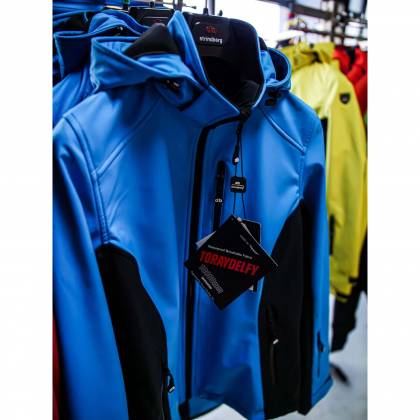 Geacă Softshell Damă STRINDBERG 5091/8, Toraydelfy · Negru / Albastru  - 1