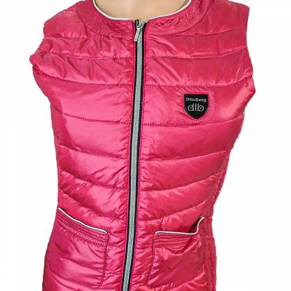 Vestă Puf Damă STRINDBERG 5093 · Roz  - 0