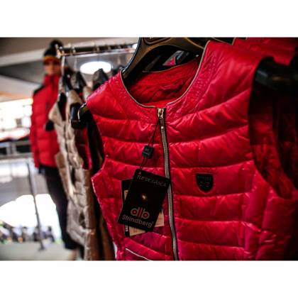 Vestă Puf Damă STRINDBERG 5093 · Roz  - 2