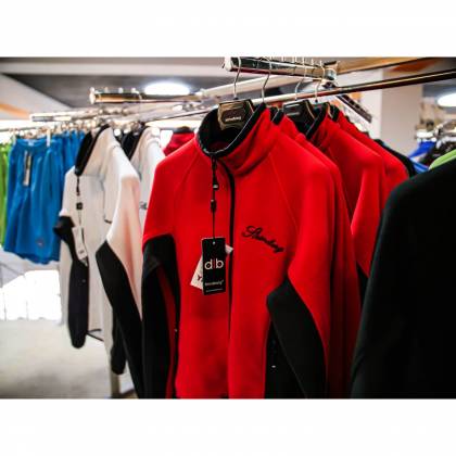 Bluză Polar Damă STRINDBERG 5153 · Roșu / Negru  - 1