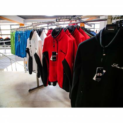 Bluză Polar Damă STRINDBERG 5153 · Roșu / Negru  - 2