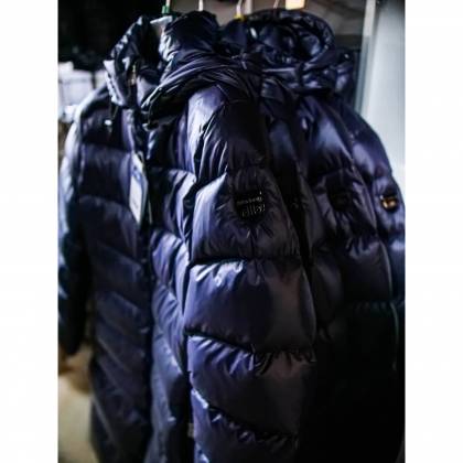 Geacă Lungă Puf Damă STRINDBERG 5172 · Indigo  - 2