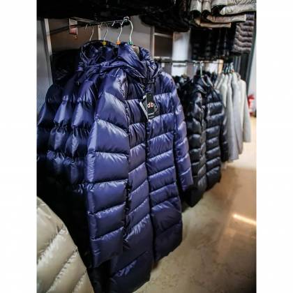 Geacă Lungă Puf Damă STRINDBERG 5172 · Indigo  - 1