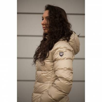 Geacă Lungă Puf Damă STRINDBERG 5173 · Bej  - 3