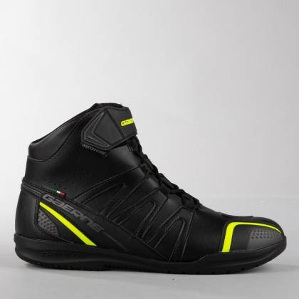 Ghete Moto GAERNE G. ASPHALT · Negru / Verde-Fluo  - 2