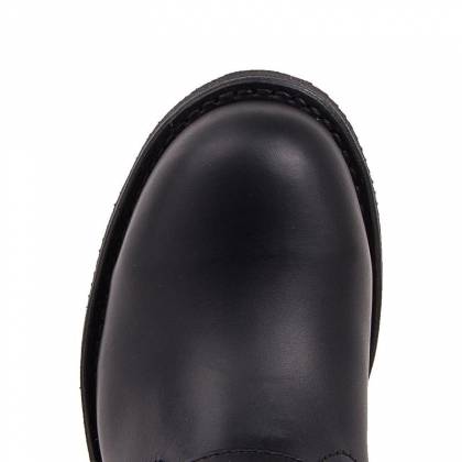 Cizme Moto Chopper din Piele Naturală SENDRA BOOTS 3396 Steel Matebox · Negru  - 4