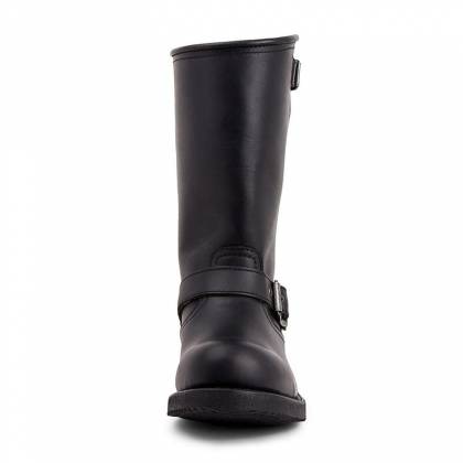 Cizme Moto Chopper din Piele Naturală SENDRA BOOTS 3396 Steel Matebox · Negru  - 2