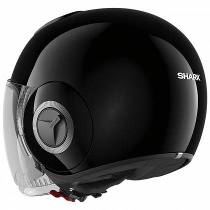 Cască Moto Open Face SHARK NANO BLANK · Negru  - 1