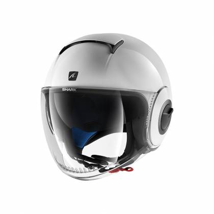 Cască Moto Open Face SHARK NANO BLANK · Alb  - 0