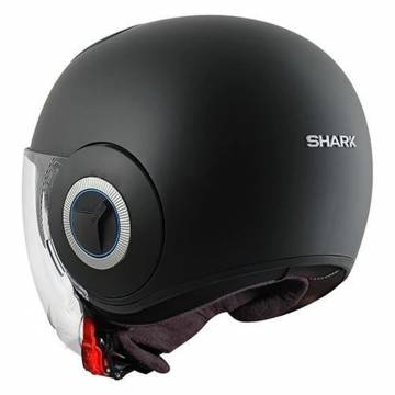 Cască Moto Open Face SHARK NANO BLANK · Negru Mat  - 1