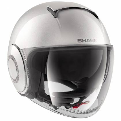 Cască Moto Open Face SHARK NANO CRYSTAL · Gri  - 0
