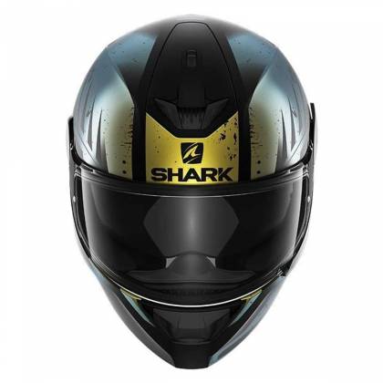 Cască Moto Integrală SHARK D-SKWAL 2 DHARKOV · Negru / Auriu / Albastru Mat  - 1