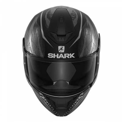 Cască Moto Integrală SHARK D-SKWAL 2 SHIGAN · Argintiu / Negru Mat  - 1