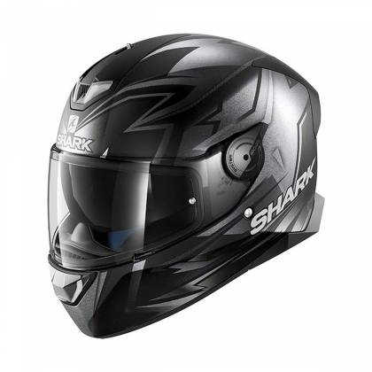 Cască Moto Integrală SHARK SKWAL 2 REPLICA OLIEVIRA  cu Lumini LED · Gri / Negru Mat  - 0