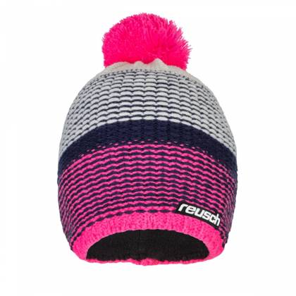Căciulă Schi Damă REUSCH ENZO BEANIE 3359 · Roz / Gri / Albastru  - 0