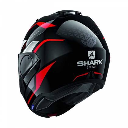 Cască Moto Modulară SHARK EVO ES YARI · Negru / Roșu  - 2