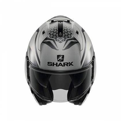 Cască Moto Modulară SHARK EVO ES YARI · Gri / Negru Mat  - 3