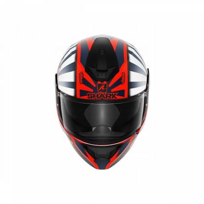 Cască Moto Integrală SHARK D-SKWAL 2 REPLICA ZARCO · Portocaliu / Albastru / Alb Mat  - 1