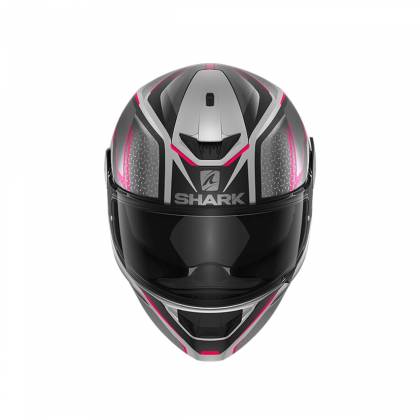 Cască Moto Integrală SHARK D-SKWAL 2 DAVEN · Negru / Gri / Roz  - 6