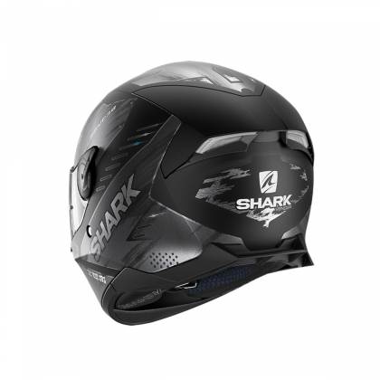 Cască Moto Integrală SHARK SKWAL 2 VENGER cu Lumini LED · Negru / Gri Mat  - 2