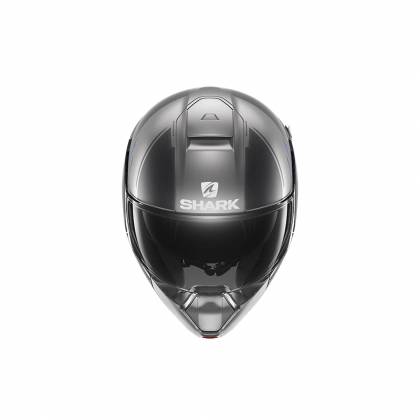 Cască Moto Flip Up SHARK EVOJET VYDA · Gri / Albastru Mat  - 1