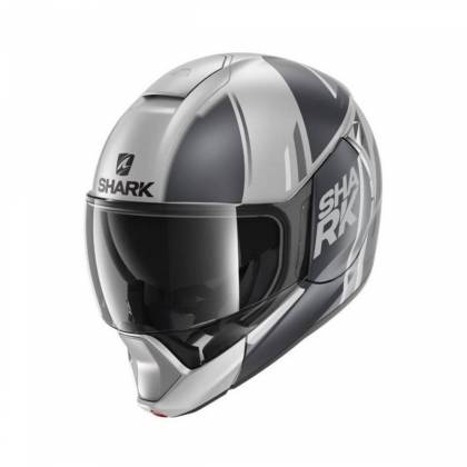 Cască Moto Flip Up SHARK EVOJET VYDA · Argintiu / Gri / Negru Mat  - 0