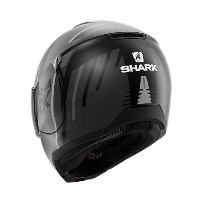 Cască Moto Flip Up SHARK EVOJET VYDA · Negru / Argintiu Mat  - 2