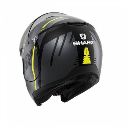 Cască Moto Flip Up SHARK EVOJET VYDA · Gri / Negru / Galben Mat  - 2